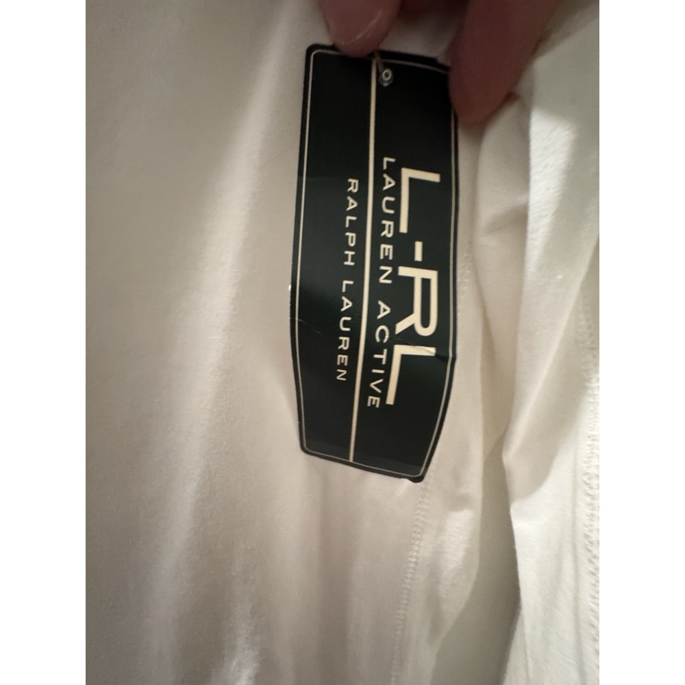 Lauren Ralph Lauren Active Top Shirt Womens Small White- New With Tags‎ - Picture 3 of 6